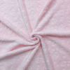 Super Soft Embossed Fleece | Elephant Pink