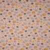 Organic Jersey Fabric | Animals Rose