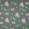 Jersey Cotton Fabric | Dragons Grey