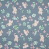 Jersey Cotton Fabric | Elephant Blue