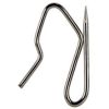 Curtain Hooks - Pin Style | Metal - Silver | Multi Pack Options