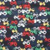 Soft Shell Fleece Fabric | Tractors Navy