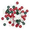 Craft & General Purpose Buttons | Assorted Festive