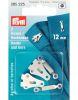 Hooks & Bars, 12mm Silver | Prym