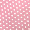 Printed AntiPil Polar Fleece | Pink Background Spots