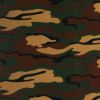 Printed AntiPil Polar Fleece | Jungle Camo