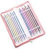KnitPro Single Ended Deluxe Knitting Needle Set - Zing - 25cm