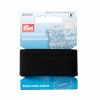 Seamed Elastic, 30mm x 1m - Black | Prym