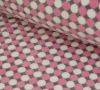 Super Soft Fleece | Pink & White Circles