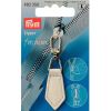 Prym Zip Puller | Imt. Leather Chevron - White 482350