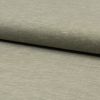 Linen & Rayon Smooth Weave Fabric | Subtle Melange Khaki
