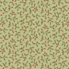 Tilda Merry Little Christmas Fabric | Mistletoe Pistachio