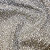 Textured Sparkle Fabric | Silver