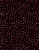 Happy Hearts Fabric | Heart Outlines Black