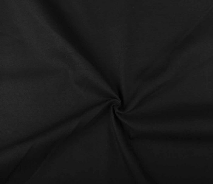 Sabor Diplomático Fructífero Classic Cotton Canvas Fabric | Black