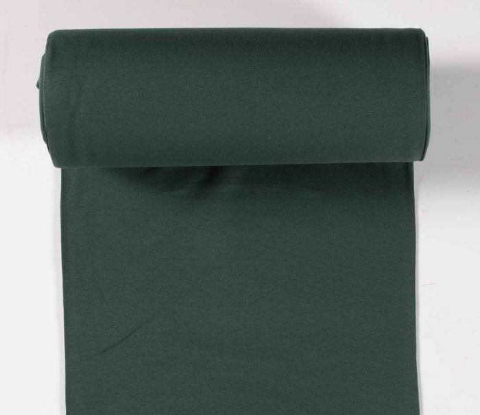 Tubular Jersey Fabric Plain Dark Green