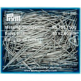 Lace & Fine Fabric Pins 30mm Long, Silver 50g | Prym