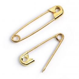 Safety Pins Gold 50mm, 1000pcs | Prym