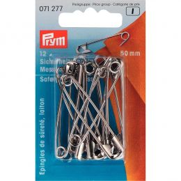 Safety Pins Gold 50mm, 12pcs | Prym