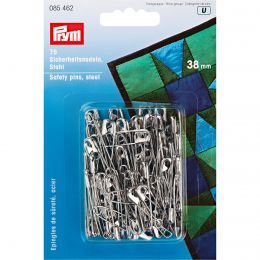 Safety Pins Silver 38mm, 75pcs | Prym