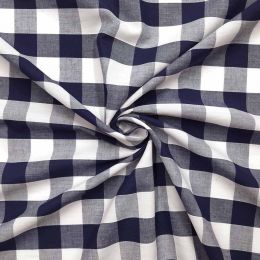 Inch Gingham Check | Navy