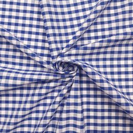 Quarter Inch Gingham Check | Royal