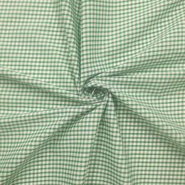 Eighth Of An Inch Wide Gingham Check | Emerald