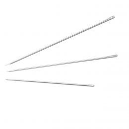 Millinery Needles, Silver Eye | Multiple Sizes