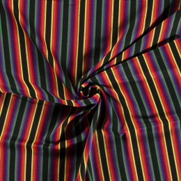 Vibrant Jacquard Stripe Fabric | Drama Queen