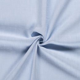 Bio Washed Linen Touch Fabric | Pale Blue