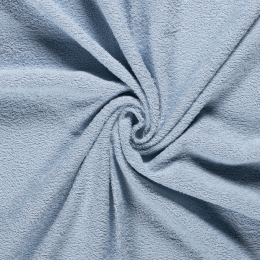 Terry Towelling Fabric | Light Blue