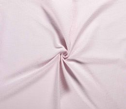 Cotton Waffle Fabric | Light / Palest Pink