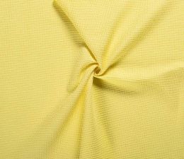 Cotton Waffle Fabric | Yellow