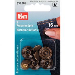 Bachelor Buttons, Aura | 16mm Brass | Prym