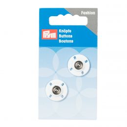 Snap Fastener, Round 18mm White | Prym