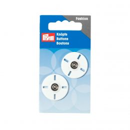 Snap Fastener, Round 25mm White | Prym