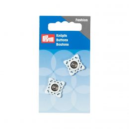 Snap Fastener, Square 21mm White | Prym