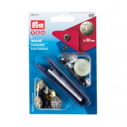 20mm Anorak Press Fastener & Tool | Design Excursion | Prym