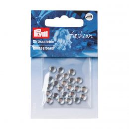 Rhinestones Diamante Iron On, 6mm | Prym