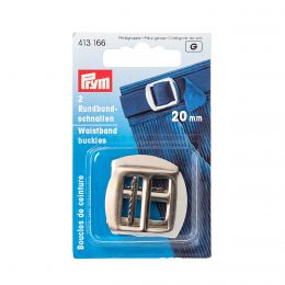 Waistband Buckles, Silver 20mm | Prym