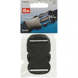 Clip Buckle, 30mm Black | Prym