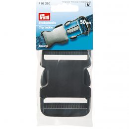 Clip Buckle, 50mm Black | Prym