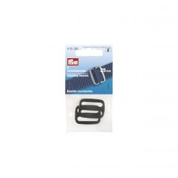 Adjusting Buckle, 25mm Black | Prym