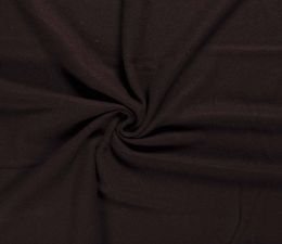 Boiled Wool Fabric | Dark Brown