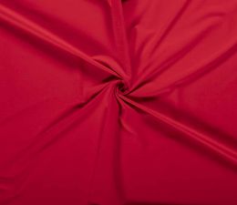 Plain Cotton Rich Jersey | Red