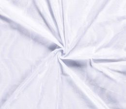 Plain Velboa Faux Fur Fabric | White