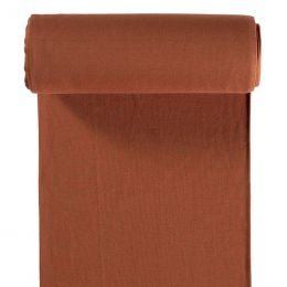 Tubular Jersey Fabric Plain | Brick