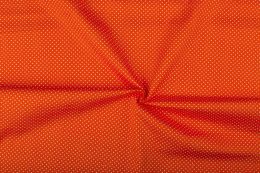 Stitch It, Cotton Print Fabric | Small Dot Orange