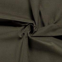 21w Needlecord Fabric | Khaki