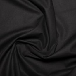 Polycotton Sheeting Fabric 50/50, 94" | Black